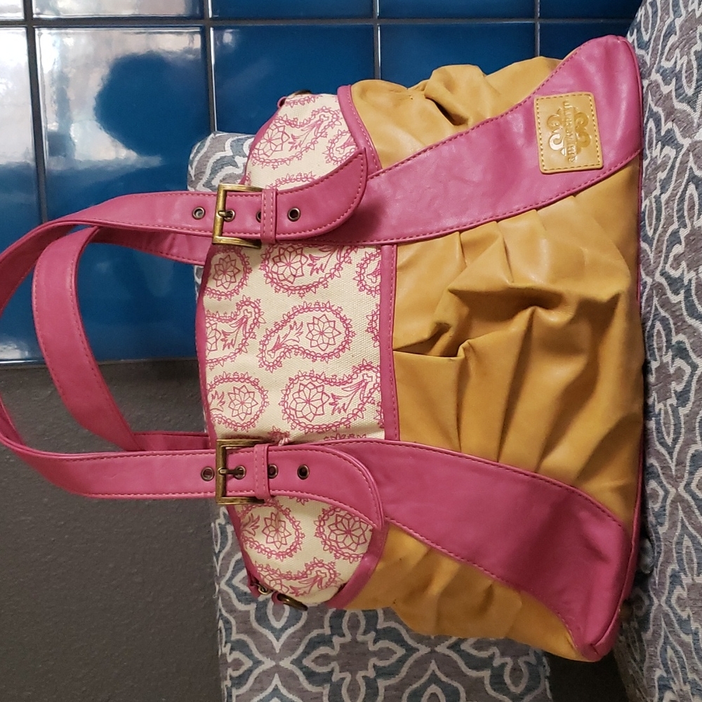EUC Amy Kathryn tote diaper bag purse
